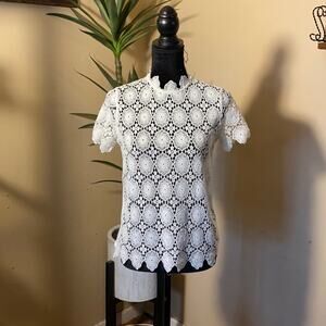 Who What Wear  Lace Blouse